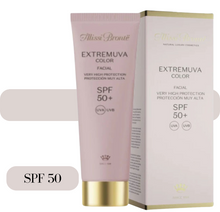 Carregar imagem no visualizador da galeria, Protetor solar Extremeuva Facial com Cor SPF50 90ml