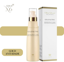 Carregar imagem no visualizador da galeria, Tonico Anti-Idade Loção Gold Nutriv Radiance com Exossomas 200ml