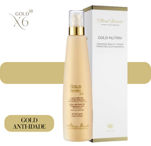 Carregar imagem no visualizador da galeria, Tonico Anti-Idade Loção Gold Nutriv Radiance com Exossomas 400ml