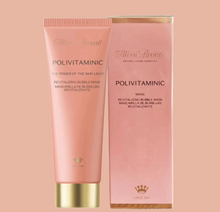Carregar imagem no visualizador da galeria, Mascara Iluminadora Polivitaminico Vitamina C Revitalizante de Bolhas 100ml