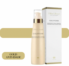 Carregar imagem no visualizador da galeria, Desmaquilhante Anti-Idade facial Gold Foam 200ml