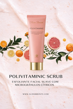 Carregar imagem no visualizador da galeria, Exfoliante Iluminador Polivitaminico Vitamina C Facial 100ml