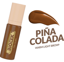 Carregar imagem no visualizador da galeria, Biotek - Pigmento Hibrido Piña Colada castanho claro para sobrancelha de longa duração 15ml