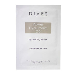 Máscara Hidratante e Oxigenante Dives Med - Power Hyaluronic O2 5x25g