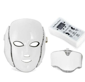 Máscara de Led 7 Cores Para Terapia Facial